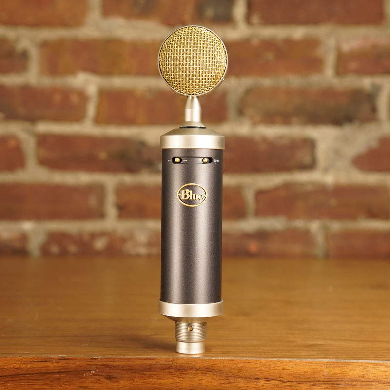 Used blue deals baby bottle mic