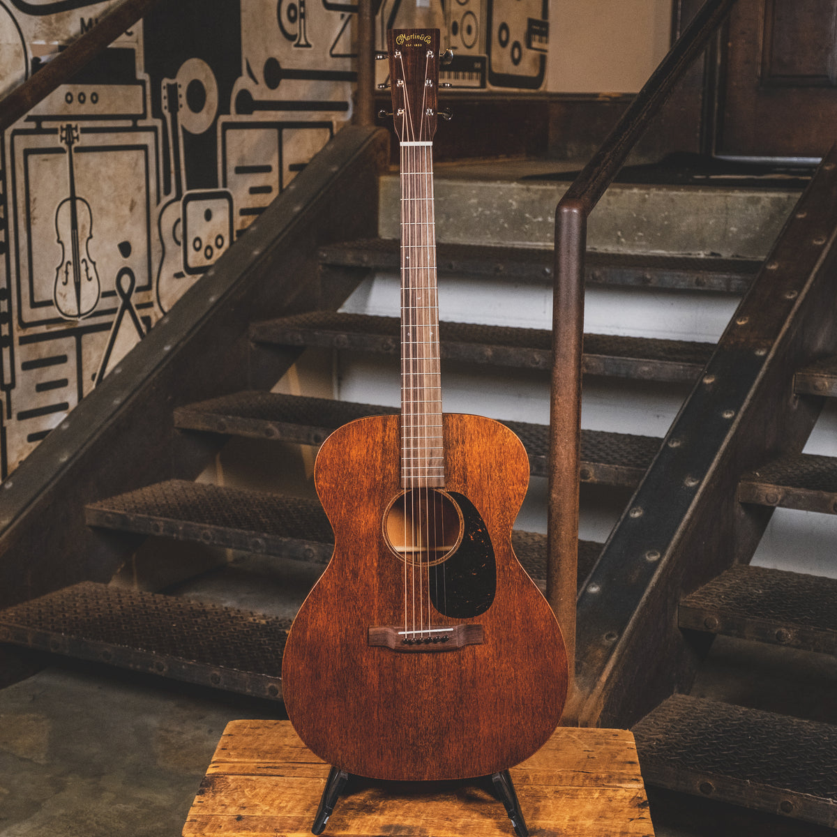 2022 Martin 000-15M Mahogany Acoustic Guitar with OHSC - Used