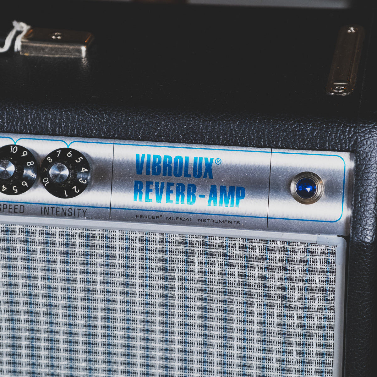 2017 Fender 68' Vibrolux Reverb Amplifier With Slip Cover And Foot Switch - Used