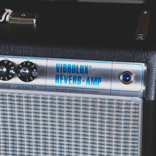 2017 Fender 68' Vibrolux Reverb Amplifier With Slip Cover And Foot Switch - Used