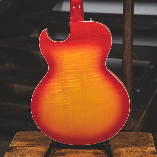 2007 Gibson ES-137 Classic, Cherry Burst, OHSC - Used Electric Guitar