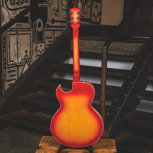 2007 Gibson ES-137 Classic, Cherry Burst, OHSC - Used Electric Guitar