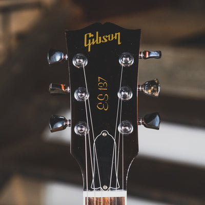 2007 Gibson ES-137 Classic, Cherry Burst, OHSC - Used Electric Guitar