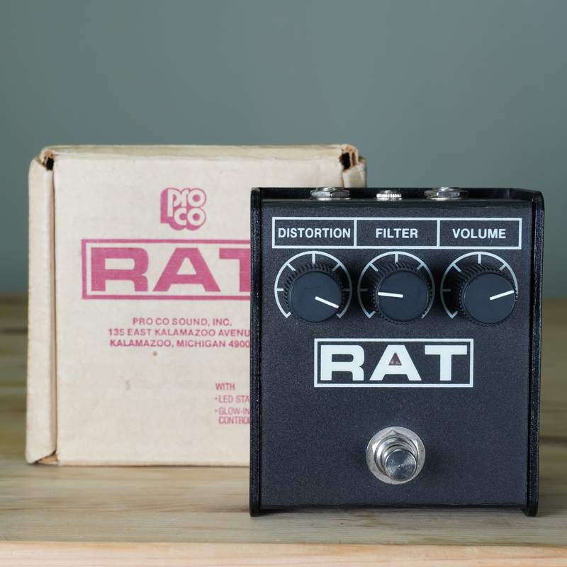 ProCo Rat 2 Flat Enclosure w/Box, Late 90s - Used