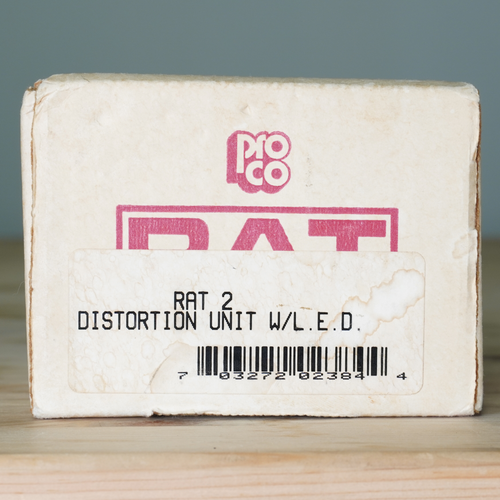 ProCo Rat 2 Flat Enclosure w/Box, Late 90s - Used ProCo Rat 2 Flat Enclosure w/Box, Late 90s - Used