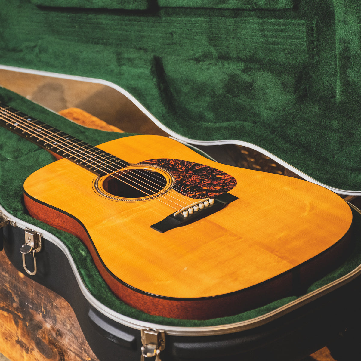 2007 Martin D16GT Acoustic Guitar, Natural With Hard Case - Used