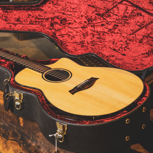 2018 Taylor Custom Grand Orchestra Acoustic Guitar, Natural w/OHSC - Used