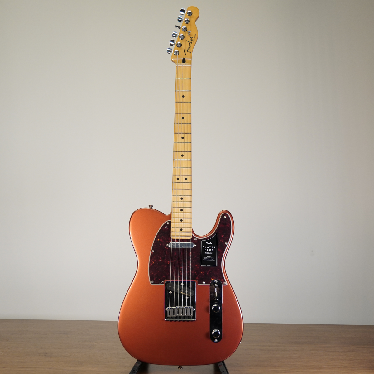 2021 Fender Player Plus Telecaster, Maple Fingerboard, Aged Candy Apple Red - Used