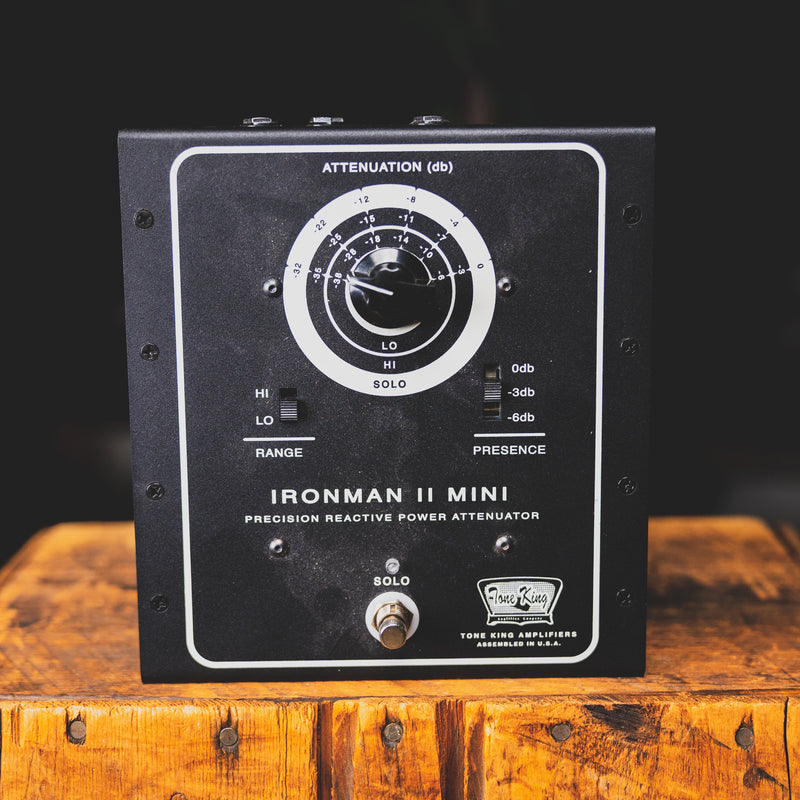 Tone King 2021 Iron Man II Mini Attenuator With Box And Cables - Used