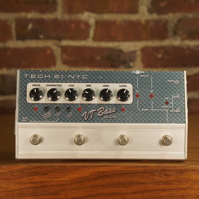 Tech21 VT Bass Deluxe Effect Pedal With Box - Used
