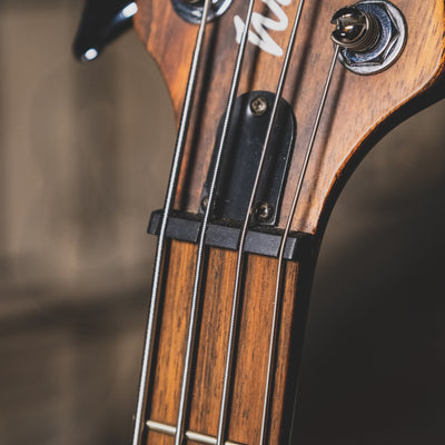 2006 Washburn Taurus T24 Bass Guitar, Natural with Gig Bag - Used