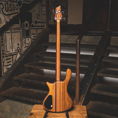 2006 Washburn Taurus T24 Bass Guitar, Natural with Gig Bag - Used