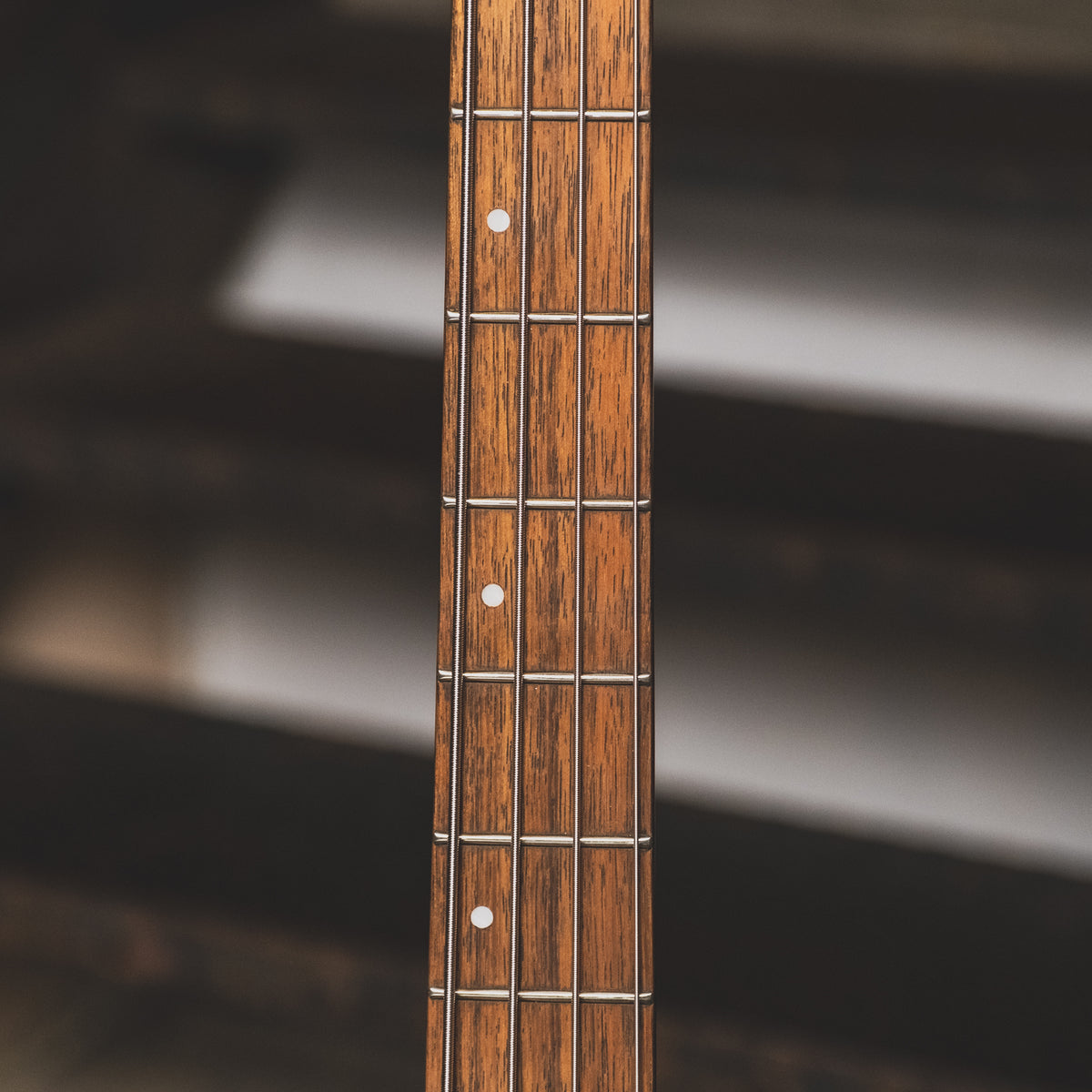 2006 Washburn Taurus T24 Bass Guitar, Natural with Gig Bag - Used
