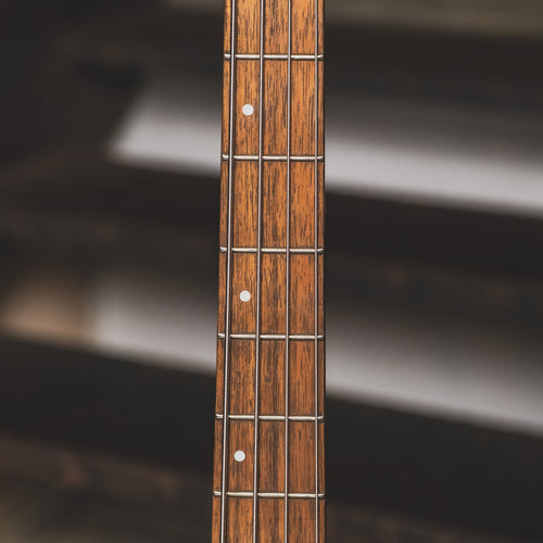 2006 Washburn Taurus T24 Bass Guitar, Natural with Gig Bag - Used