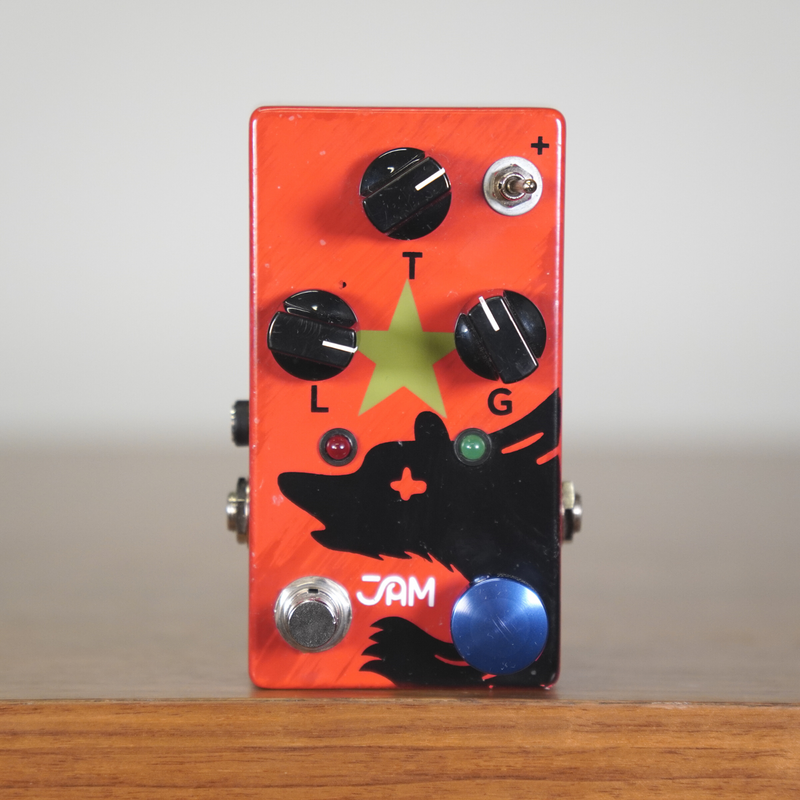 jam pedals red muck Jam Pedals Red Muck V2 Bass Fuzz Effect Pedal