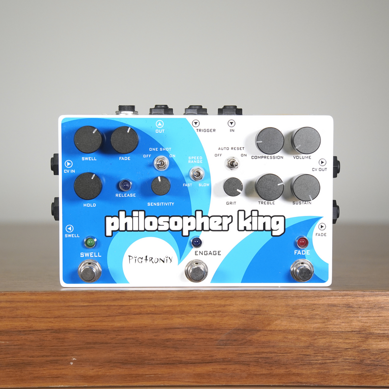 Pigtronix Philosopher King Envelope Generator Sustainer Effect Pedal - Used