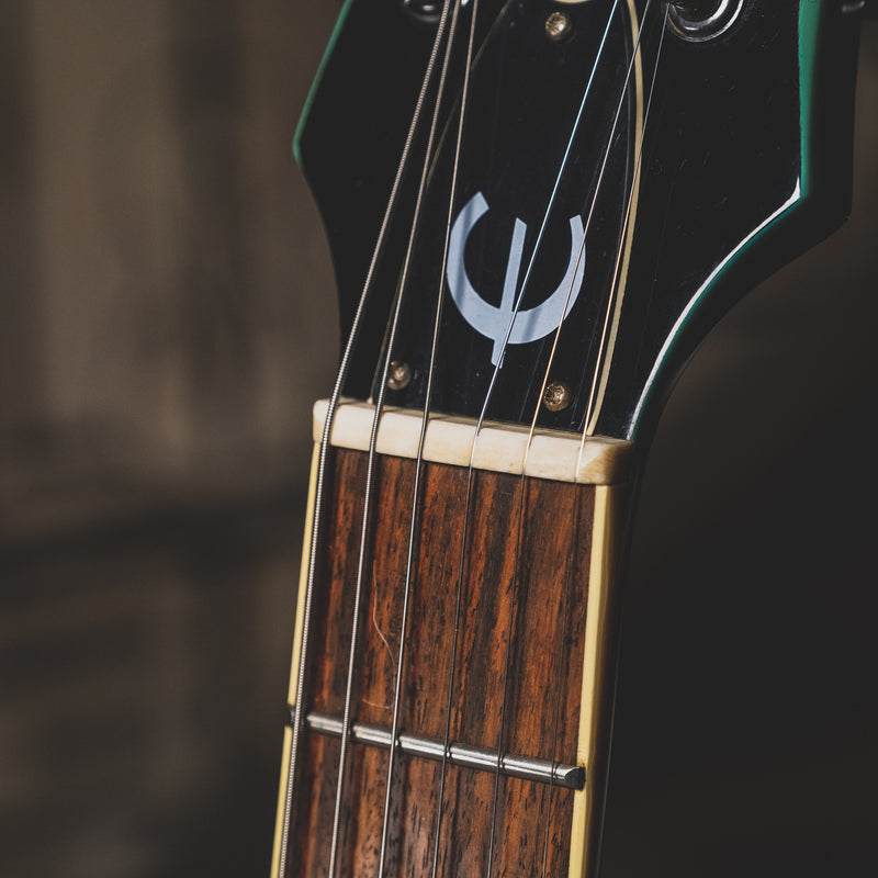 1997 Epiphone Casino VT-TQ Electric Guitar, Turquoise w/OHSC - Used