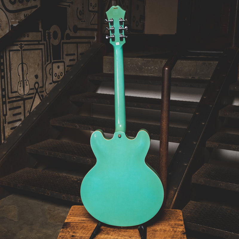 1997 Epiphone Casino VT-TQ Electric Guitar, Turquoise w/OHSC - Used
