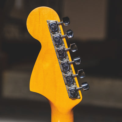 1966 Fender Jaguar Electric Guitar, 3 Color Sunburst, Original Hardshell Case & Parker Body Guard - Vintage