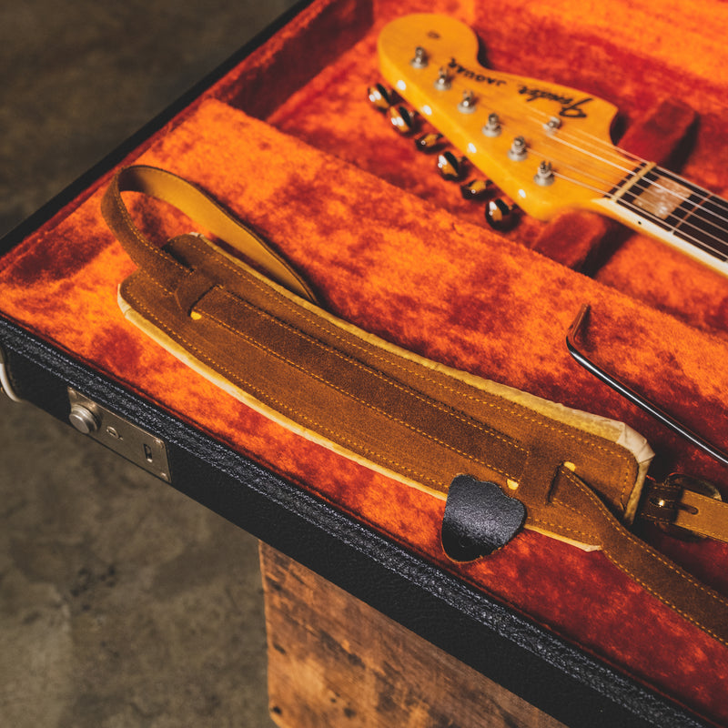 1966 Fender Jaguar Electric Guitar, 3 Color Sunburst, Original Hardshell Case & Parker Body Guard - Vintage