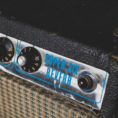 1974 Fender Super Six Reverb 6x10 100-Watt Combo Amplifier - Vintage