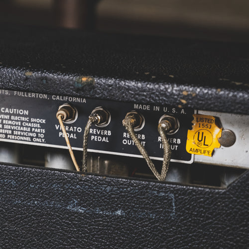 1974 Fender Super Six Reverb 6x10 100-Watt Combo Amplifier