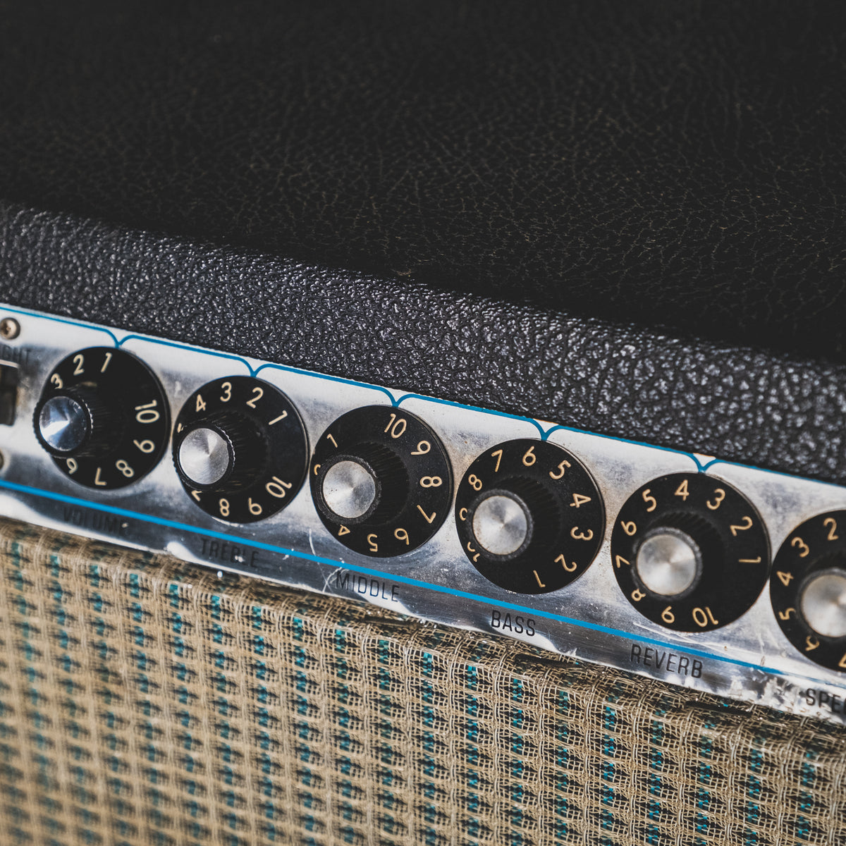 1974 Fender Super Six Reverb 6x10 100-Watt Combo Amplifier - Vintage
