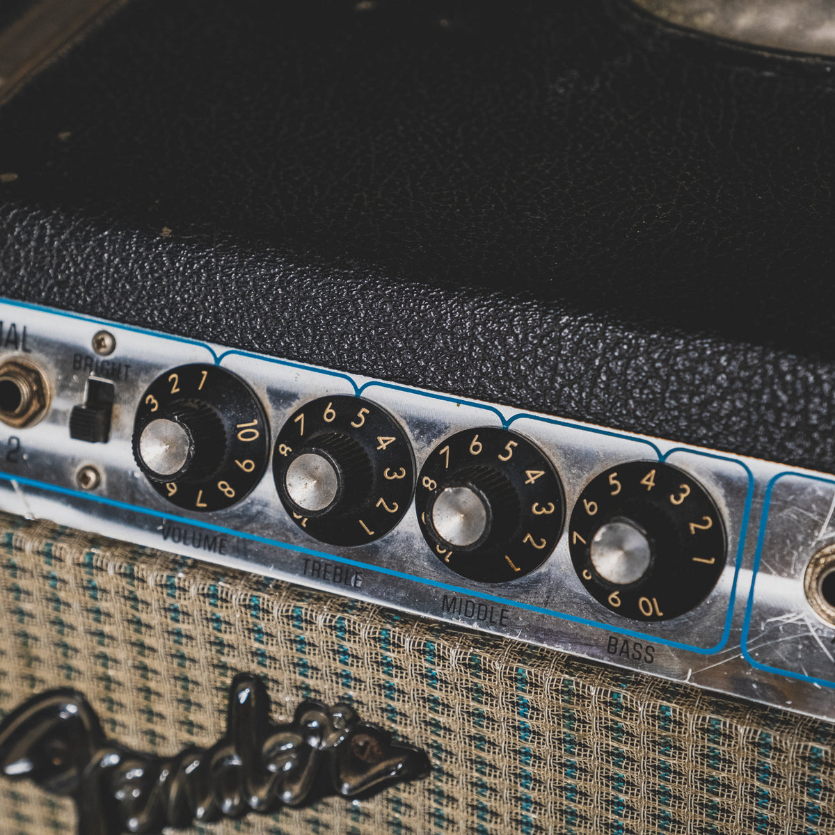 1974 Fender Super Six Reverb 6x10 100-Watt Combo Amplifier - Vintage