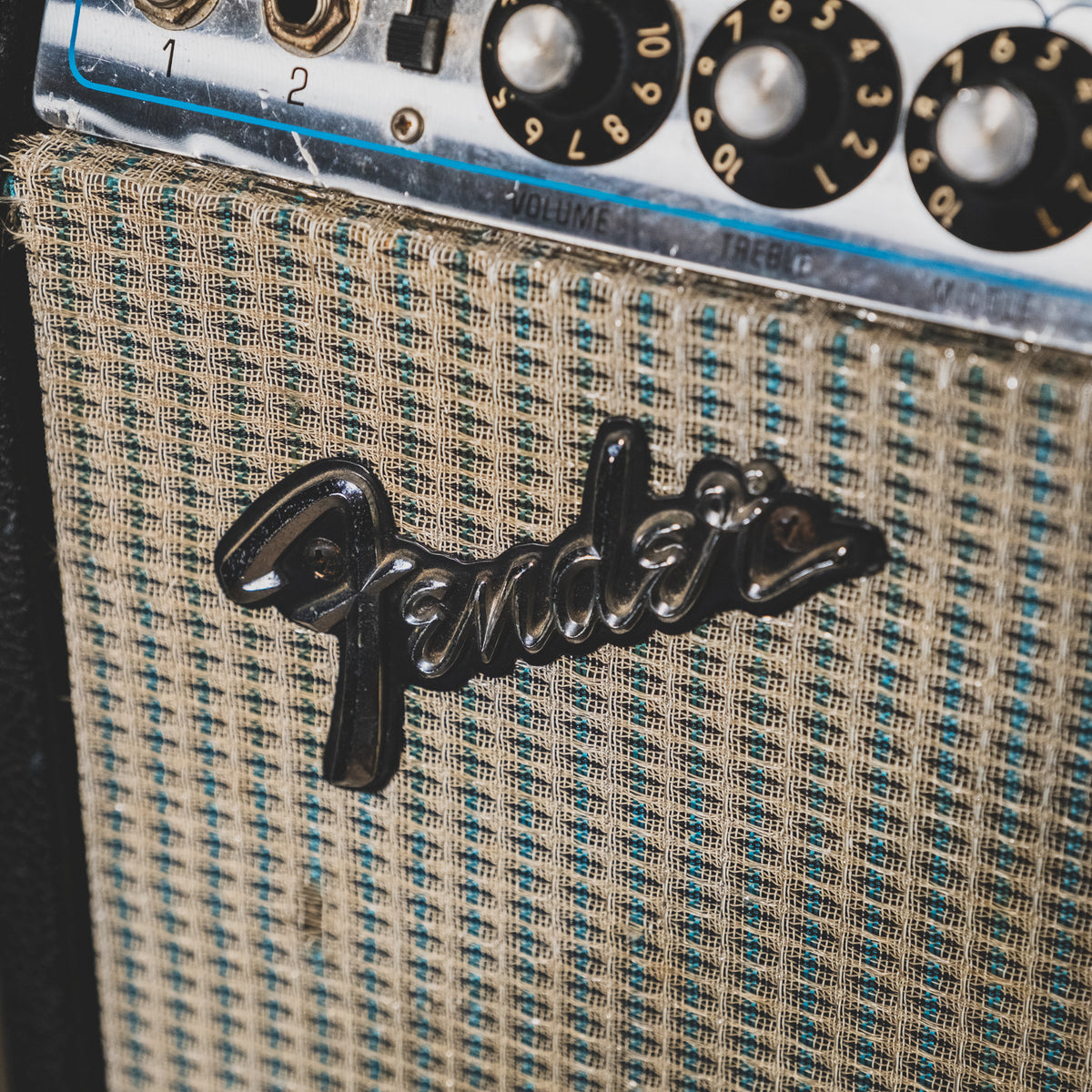 1974 Fender Super Six Reverb 6x10 100-Watt Combo Amplifier - Vintage