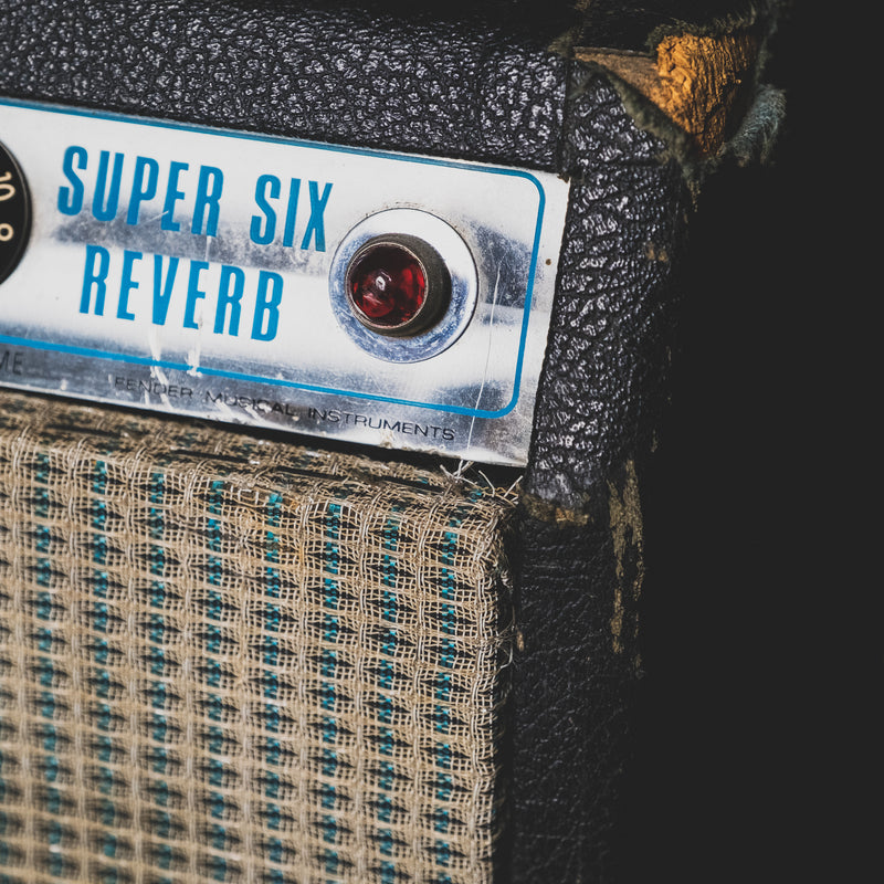 1974 Fender Super Six Reverb 6x10 100-Watt Combo Amplifier - Vintage
