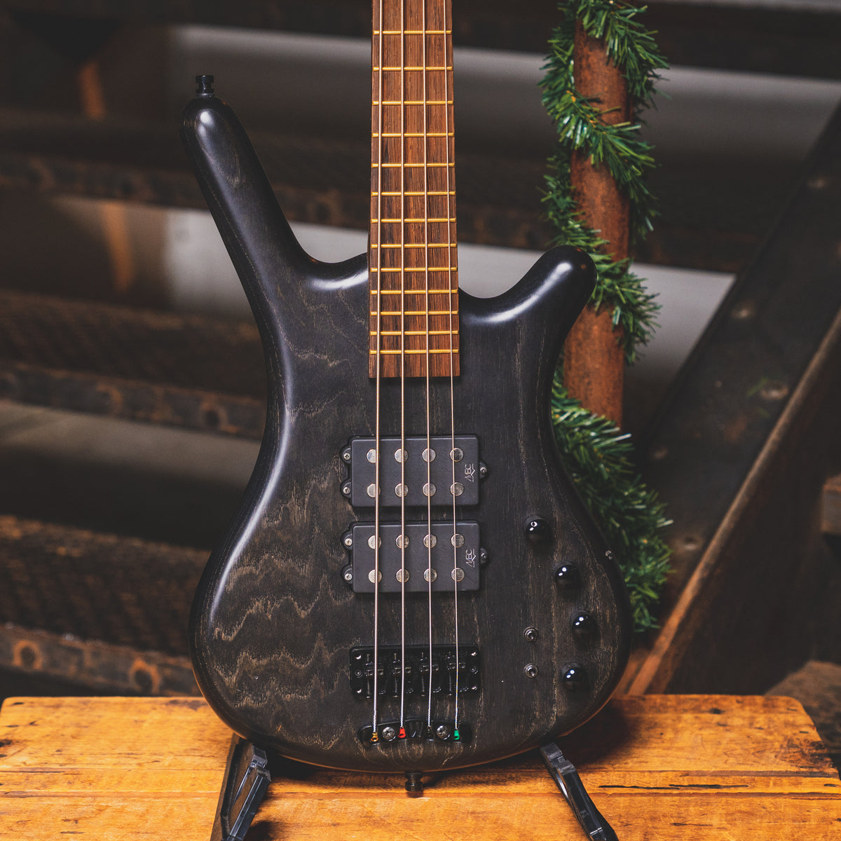 2006 Warwick Corvette $$ Double Buck 4 String Bass Guitar, With OGB - Used