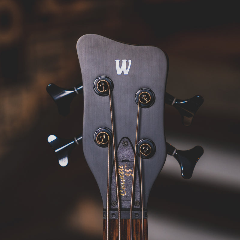 2006 Warwick Corvette $$ Double Buck 4 String Bass Guitar, With OGB - Used