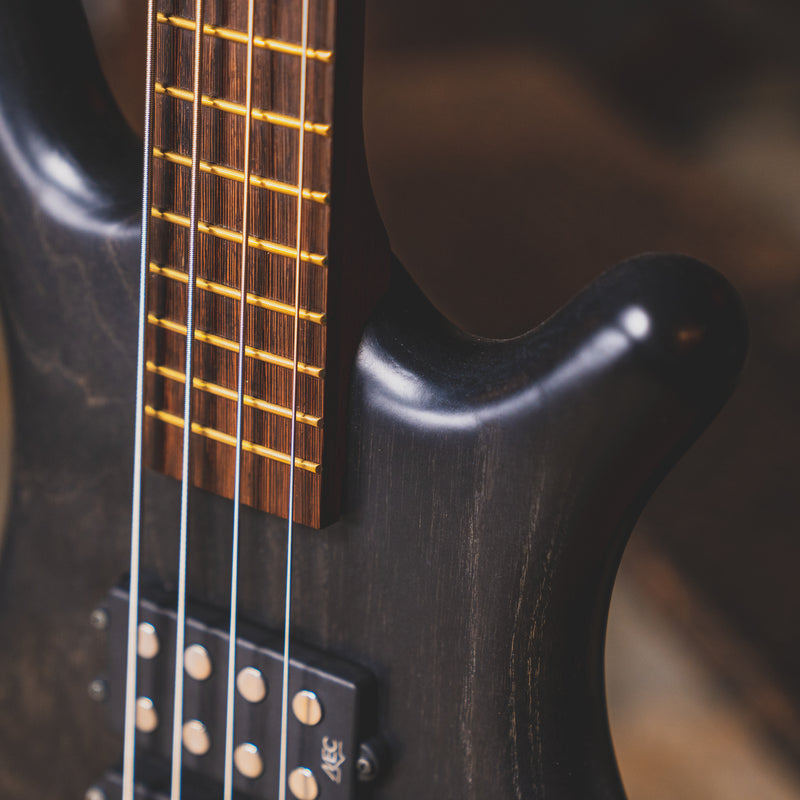 2006 Warwick Corvette $$ Double Buck 4 String Bass Guitar, With OGB - Used