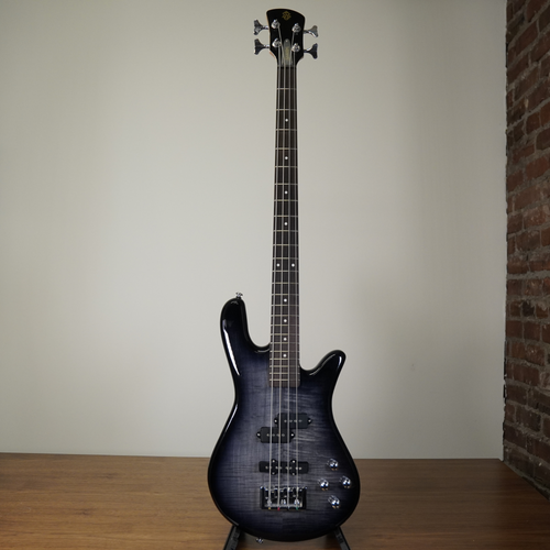 2022 Spector Legend 4 Bass Guitar, Black Stain - Used