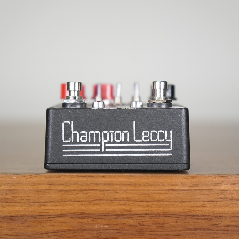 Champion Leccy The Skitter Tremolo And Modulated Reverb Effect Pedal - Used