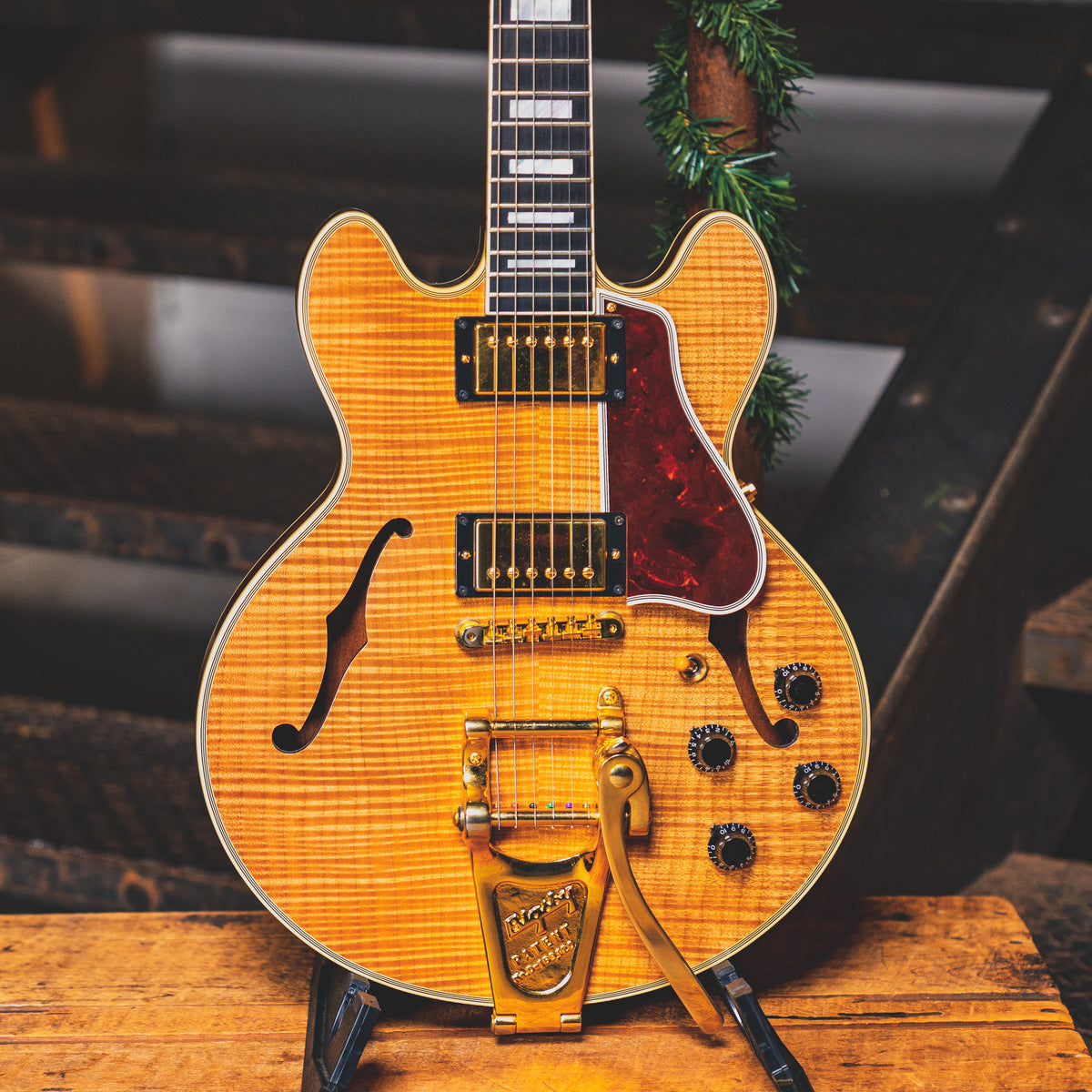 2013 Gibson Custom CS-356 Flame Maple and Mahogany, Natural, w/OHSC - Used