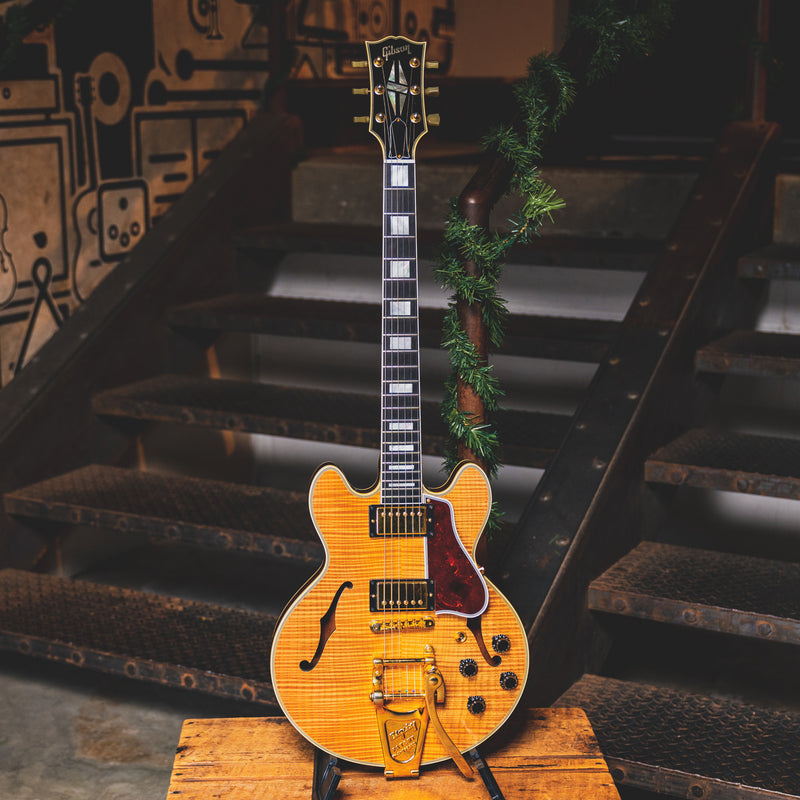 2013 Gibson Custom CS-356 Flame Maple and Mahogany, Natural, w/OHSC - Used