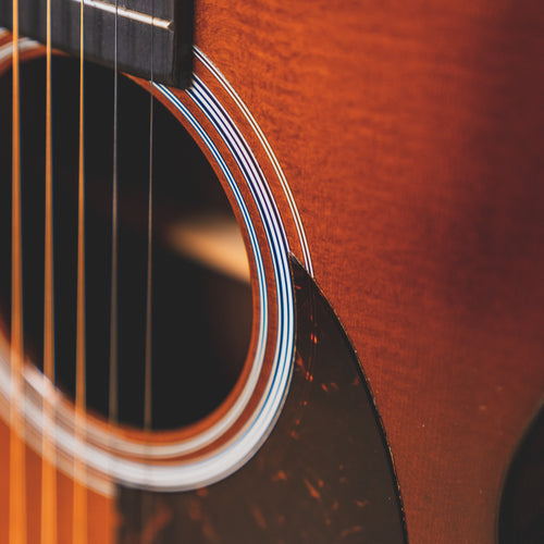 2016 Martin OM-21 Ambertone Burst Acoustic Guitar With OHSC - Used