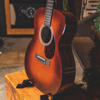 2016 Martin OM-21 Ambertone Burst Acoustic Guitar With OHSC - Used