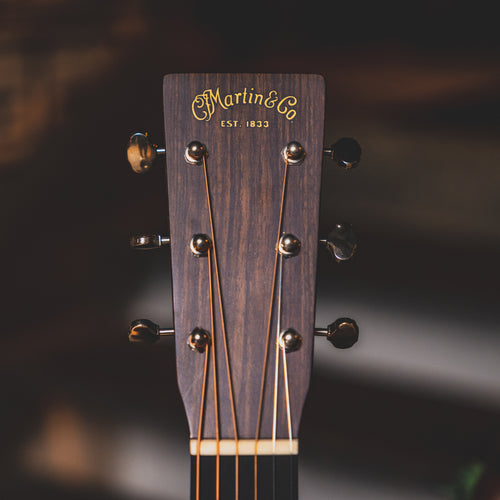 2016 Martin OM-21 Ambertone Burst Acoustic Guitar With OHSC - Used