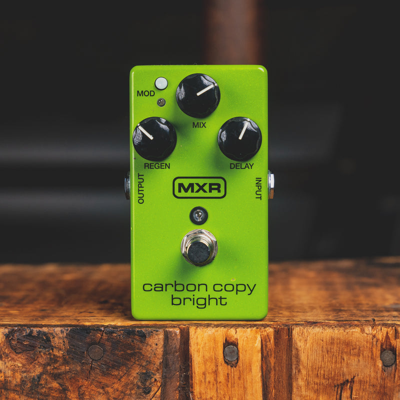 MXR Carbon Copy Bright Analog Delay Effect Pedal - Used