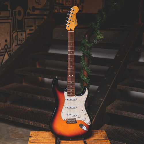 2003 Fender Standard Stratocaster, Loaded FCS Pickguard, Sunburst, w/HSC - Used