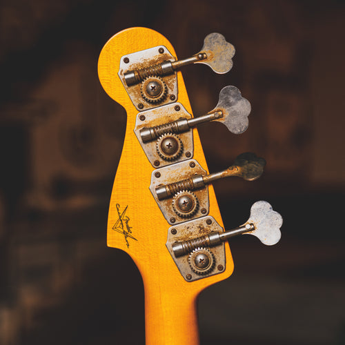 2021 Fender Custom Shop 1959 Precision Bass, Journeyman Relic, Aged Black OHSC - Used