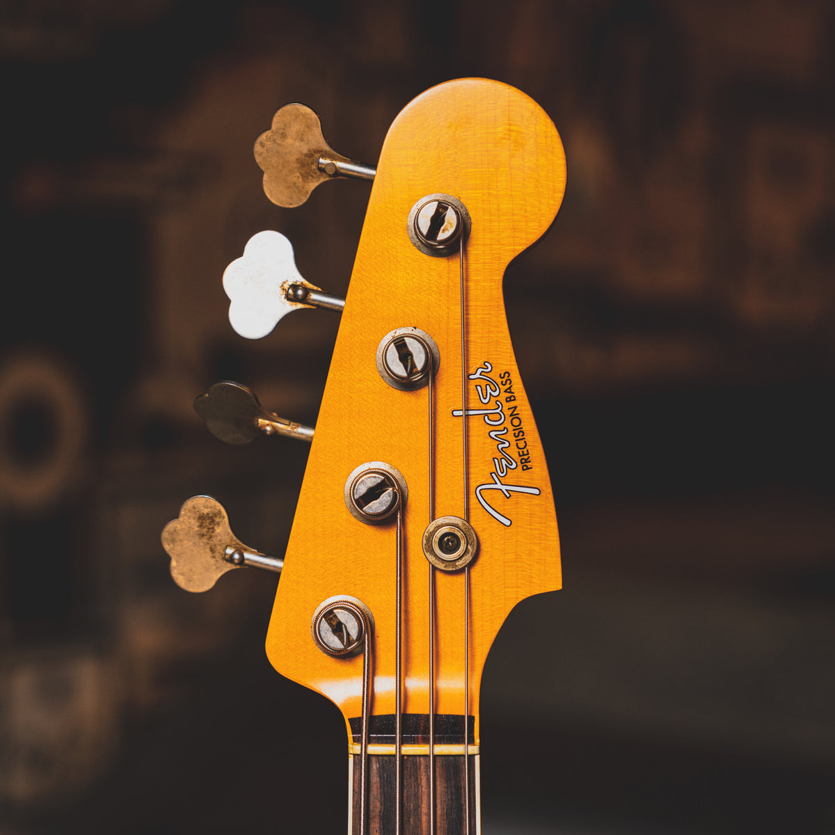 2021 Fender Custom Shop 1959 Precision Bass, Journeyman Relic, Aged Black OHSC - Used