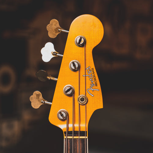 2021 Fender Custom Shop 1959 Precision Bass, Journeyman Relic, Aged Black OHSC - Used