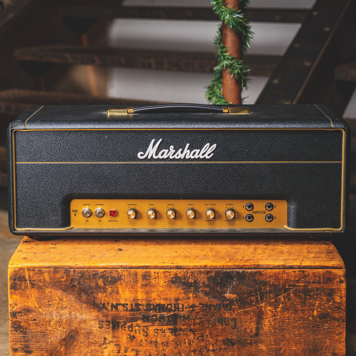 2002 Marshall 1987MKII 50-Watt Head, Nejan Bakin Master Volume Mod - Used