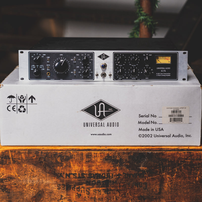 2015 Universal Audio 6176 Channel Strip Preamp and Compressor with Original Box - Used