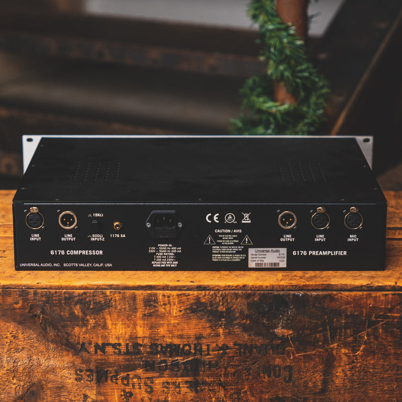 2015 Universal Audio 6176 Channel Strip Preamp and Compressor with Original Box - Used
