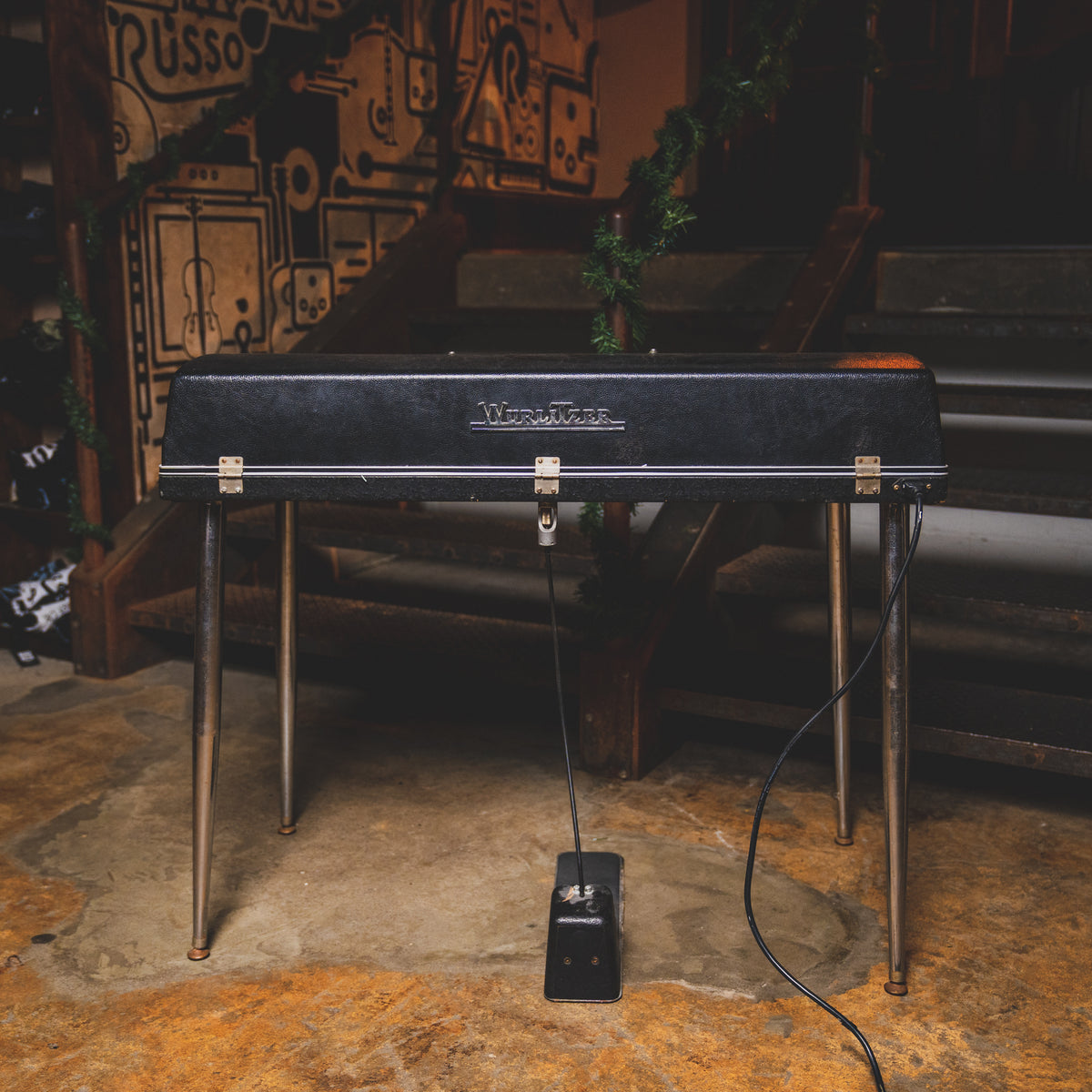 1970 Wurlitzer 200A Electric Piano with Stand and Bench - Used