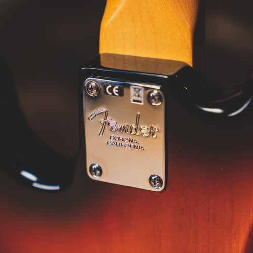 2015 Fender American Standard Jazz Bass, Sunburst w/OHSC - Used